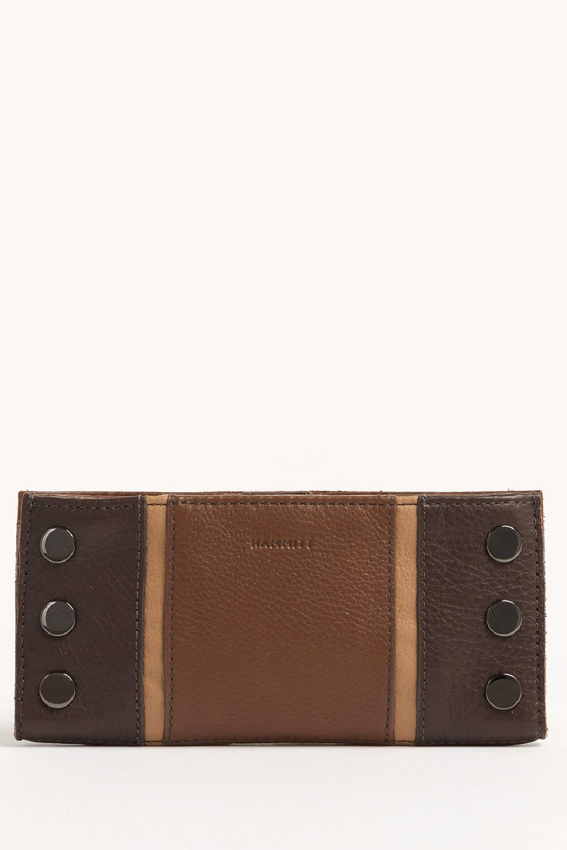 110 North Wallet - Orchestra Brown/Gunmetal