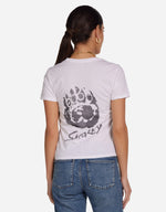 Lauren Moshi  Ursula Smokey Bear Tee - White