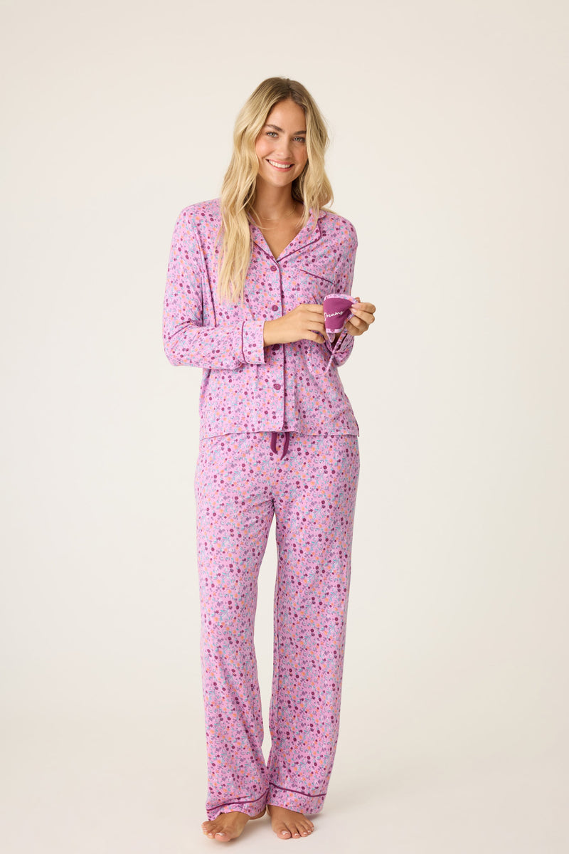 Sweet Dreams Jammie Set -Lilac Floral