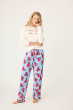 Sweeter Than Hot Cocoa Flannel Pants - Cocoa Print