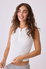 Back To Basics Tank Top - Ivory