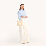 Bryant Medium Bag - Coastal Cream/Brushed Silver