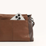 Bryant Medium Bag - Orchestra Brown/Gunmetal