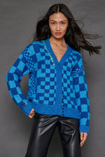 Check Me Out Cardigan - Blue/Turquoise