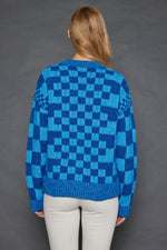 Check Me Out Cardigan - Blue/Turquoise