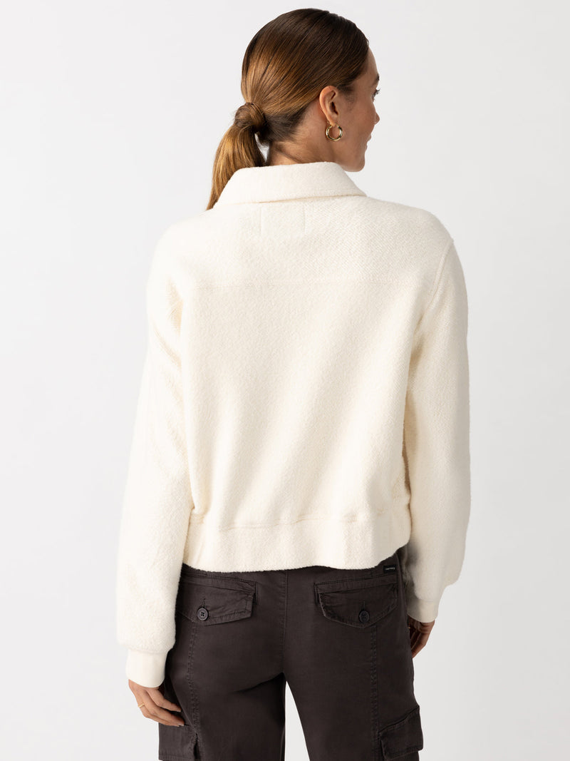 Cruise Knit Jacket - Chalk