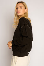 Cross Stitch Casuals Long Sleeve Top - Black