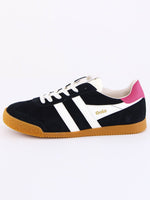 Elan Sneaker - Black/Fuchsia