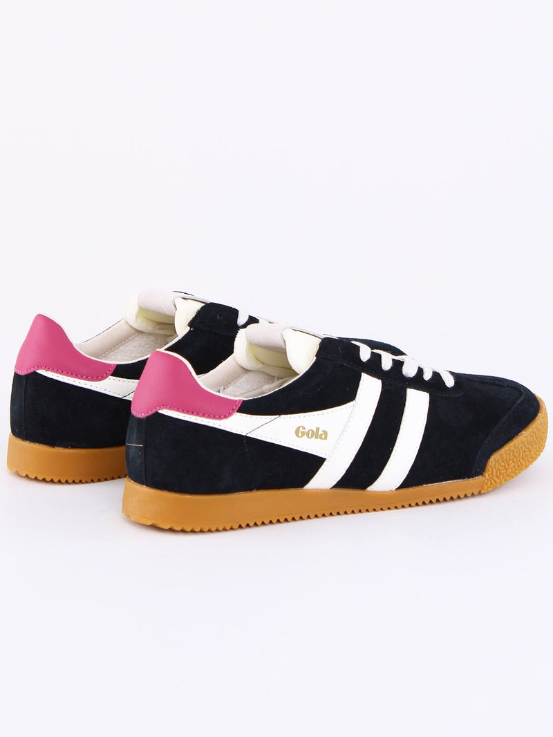 Elan Sneaker - Black/Fuchsia