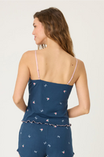 English Rose Lounge Cami - Navy