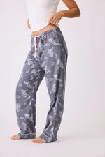 Game Day Flannel Pants - Football Print