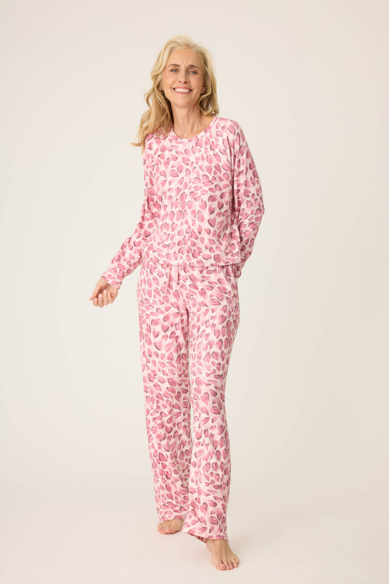 Full Of Love PJ Set - Blush