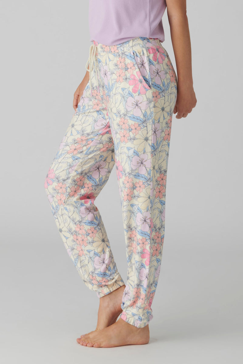 Garden Dreams Band Pant - Sunkiss