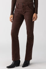 Corduroy Hayden Bootcut Pant - Brown Sugar