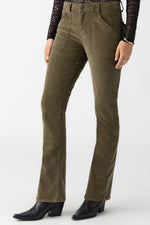 Corduroy Hayden Bootcut Pant - Burnt Olive