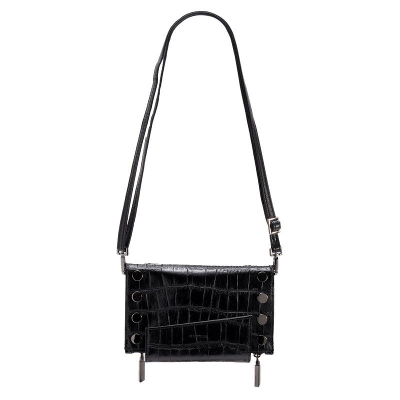 Levy Crossbody and Wallet - Evening Crocco/Gunmetal