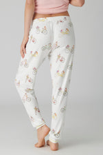 Floral Market Jam Pant - Ivory