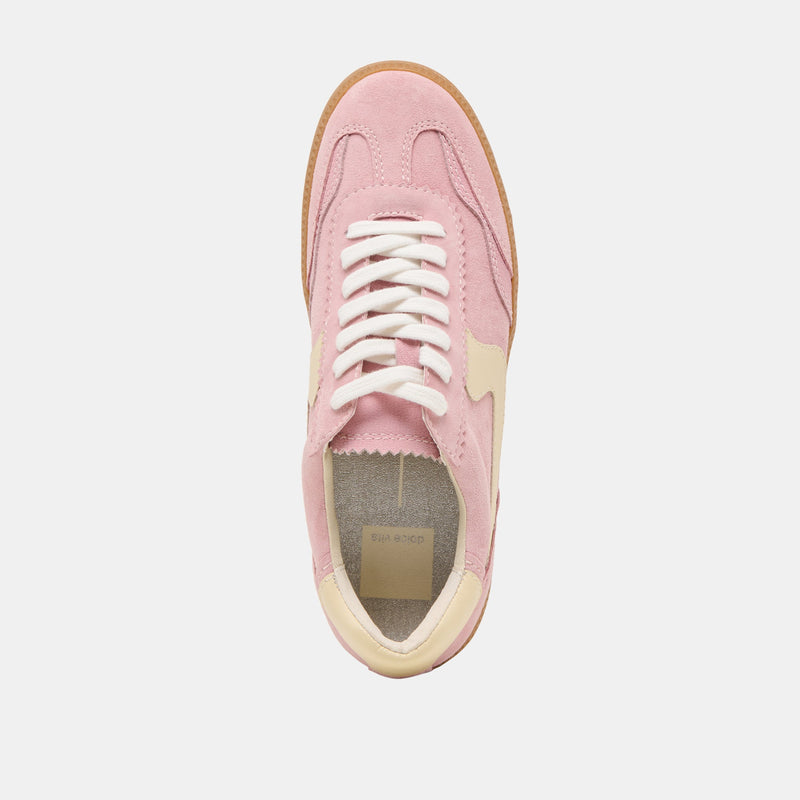 Notice Sneaker - Guava Suede