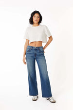 Soho Fitted Wide Leg - Sixty Blue