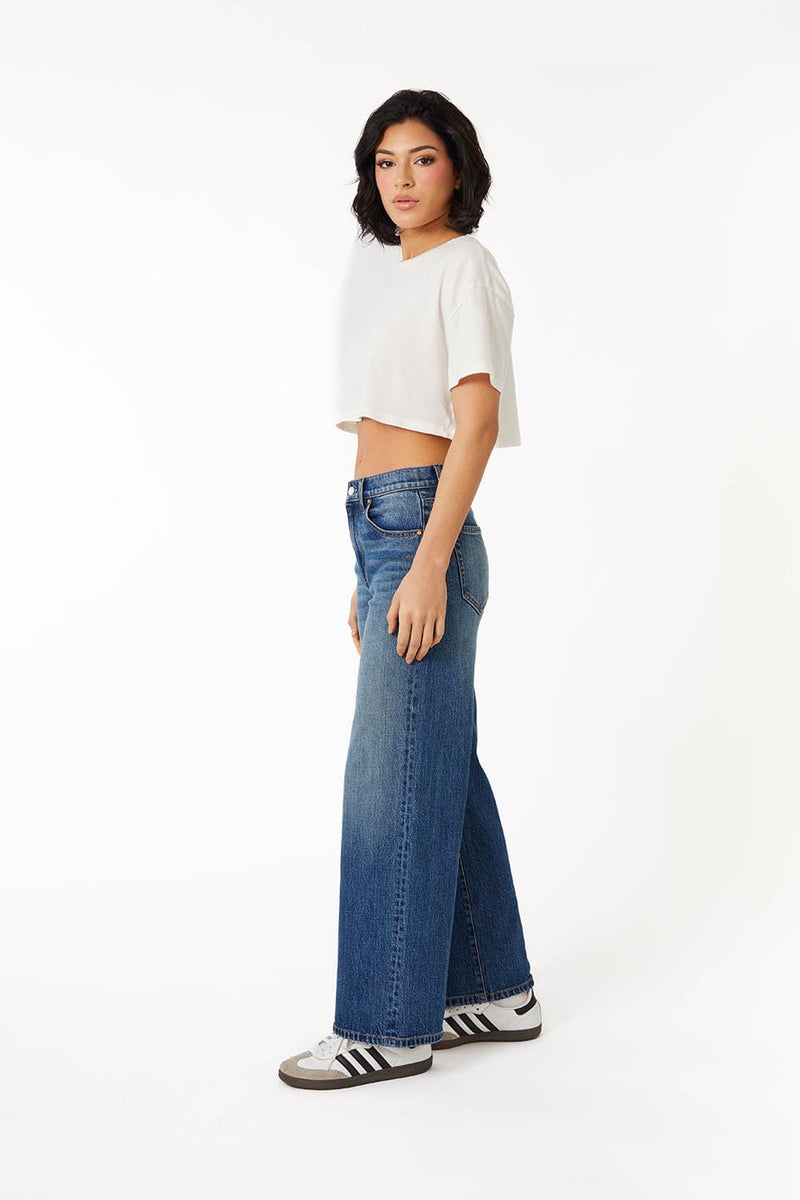 Soho Fitted Wide Leg - Sixty Blue