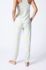 Sunshine Fields Floral Pant - Yellow/Blue