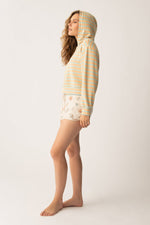 Sunshine Mind Stripe Hoodie - Multi