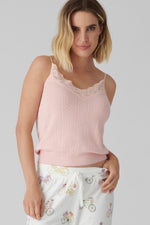 Sweetheart Pointelle Cami - Pale Pink