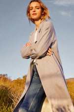 Terres Terry Overcoat - Heather Grey