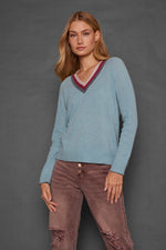 To The Point Sweater - Shore Blue