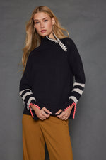 Unzipped Sweater - Black